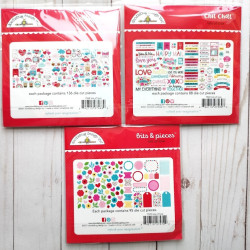 Doodlebug Design Lots Of Love Chit Chat 88pz