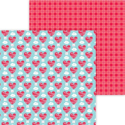 Doodlebug Design Lots Of Love Paper Pack 30x30cm