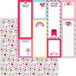 Doodlebug Design Lots Of Love Paper Pack 30x30cm