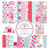 Doodlebug Design Lots Of Love Paper Pack 30x30cm
