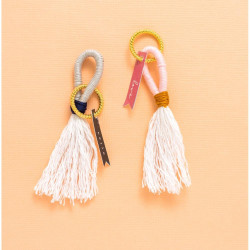 Jen Hadfield Peaceful Heart Tassels 4pz