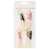 Jen Hadfield Peaceful Heart Tassels 4pz
