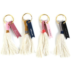 Jen Hadfield Peaceful Heart Tassels 4pz