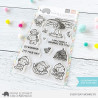 Mama Elephant EVERYDAY MONKEYS Clear Stamp
