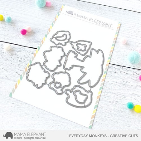 Mama Elephant EVERYDAY MONKEYS AGENDA CUTS