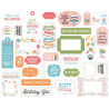 Echo Park Birthday Girl Frames & Tags 33pz
