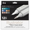 Spectrum Noir Illustrator Seascape 12pz