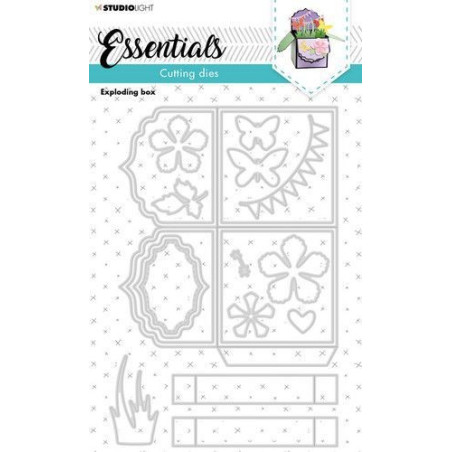 StudioLight Cutting Dies Essentials EXPLODING BOX nr.116