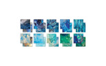 Craft Consortium Ink Drops Ocean Paper Pad 30x30cm