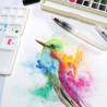 20 fogli Watercolour Paper SMOOTH WHITE A6 300gsm