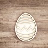 KReA Uovo di Pasqua Shaker in Legno