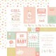 Echo Park It's A Girl Collection Kit 30x30cm