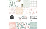 MODASCRAP - GROW WITH LOVE PAPER PACK 15x15cm