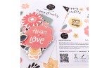 MODASCRAP DIE CUT - HAPPY FLOWERS