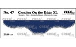Crealies On the Edge XL die no. 47 with double dots