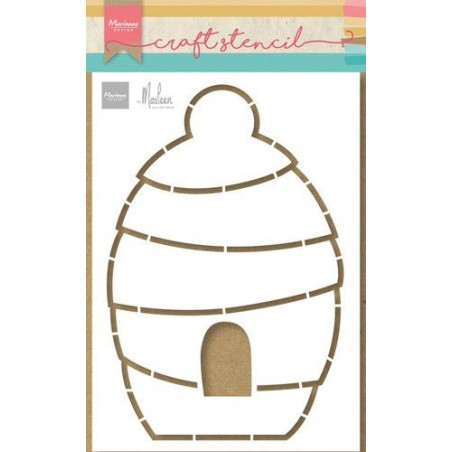 Marianne Design Craft Stencil Beehive By Marleen