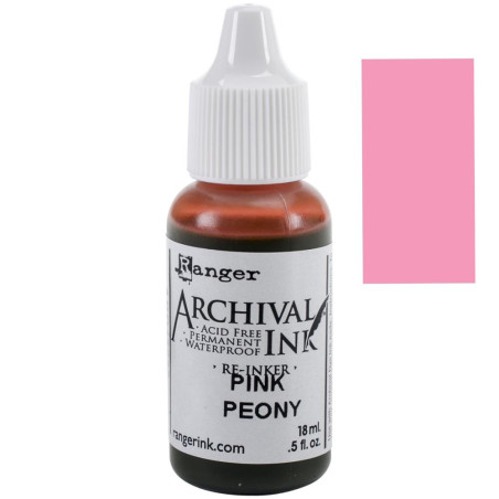 Ranger Archival Reinkers Pink Peony Wendy Vecchi