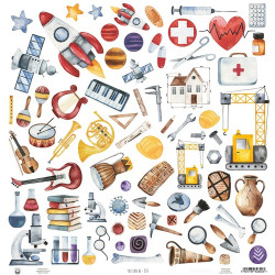 Foglio Piatek Paper YOU CAN BE ANYTHING 07B 30x30cm