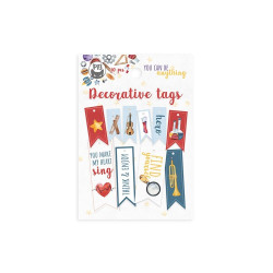 Piatek Decorative Tags YOU CAN BE ANYTHING 02 10pz