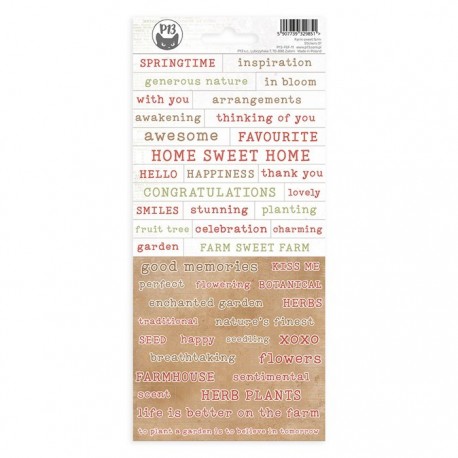 Piatek Sticker Sheet FARM SWEET FARM 01