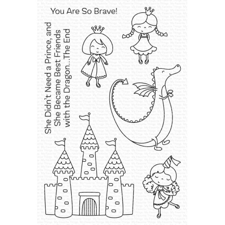 My Favorite Things Fairy-Tale Friendship Clear Stamps