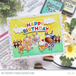 My Favorite Things Barnyard Birthday Clear Stamps