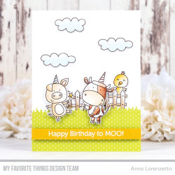 My Favorite Things Barnyard Birthday Clear Stamps