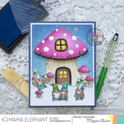 Mama Elephant MUSHROOM HOME CREATIVE CUTS