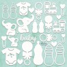 Mintay Papers Chippies Decor Baby Set