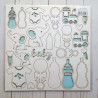 Mintay Papers Chippies Decor Baby Set