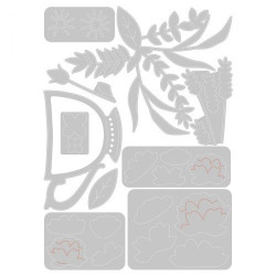 Thinlits Die Set 10pz - Tea Time 665806