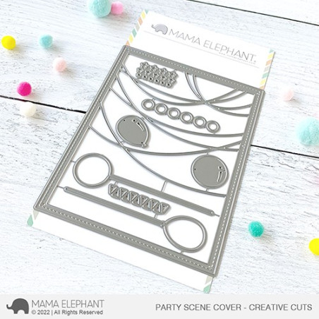 Mama Elephant PARTY SCENE COVER CREATIVE CUTS