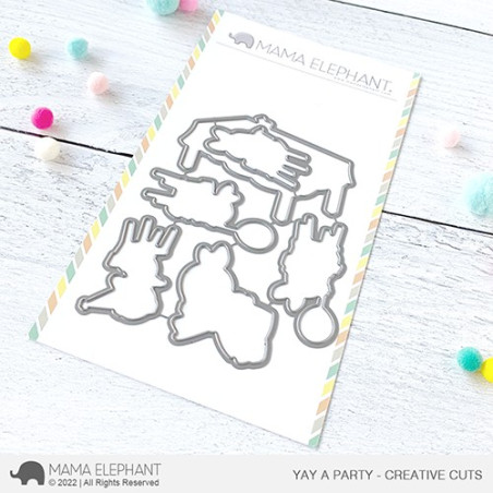 Mama Elephant YAY A PARTY CREATIVE CUTS
