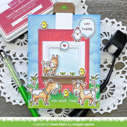LAWN FAWN You Goat This Clear Stamp