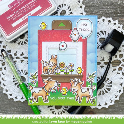 LAWN FAWN You Goat This Clear Stamp