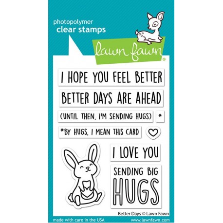 LAWN FAWN Better Days Clear Stamp