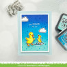 LAWN FAWN Rub-A-Dub-Dub Flip-Flop Clear Stamp