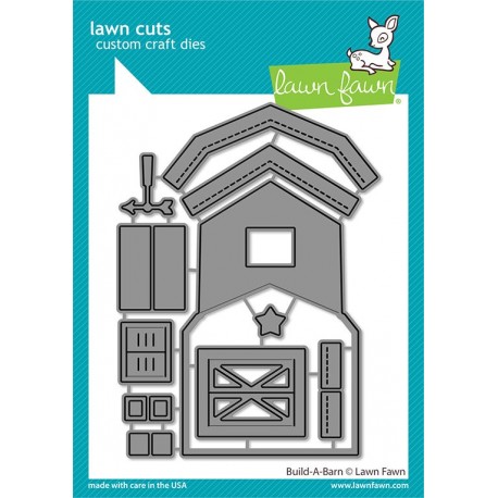 LAWN FAWN PBuild-A-Barn Cuts