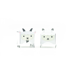 LAWN FAWN Tiny Gift Box Goat & Llama Add-On Dies