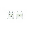 LAWN FAWN Tiny Gift Box Goat & Llama Add-On Dies