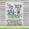 LAWN FAWN Giant Happy Spring Die
