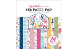 Echo Park Play All Day Girl Paper Pad 15x15cm