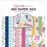 Echo Park Play All Day Girl Paper Pad 15x15cm