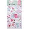 Echo Park Our Little Princess Puffy Stickers