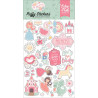 Echo Park Our Little Princess Puffy Stickers