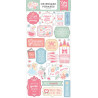 Echo Park Our Little Princess Chipboard Phrases