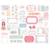 Echo Park Our Little Princess Frames & Tags 33pz