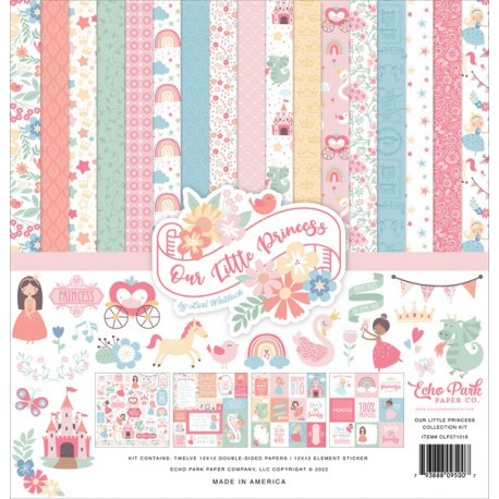 Echo Park Our Little Princess Collection Kit 30x30cm