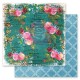 Prima Marketing Painted Floral Paper Pad FOILED 30x30cm