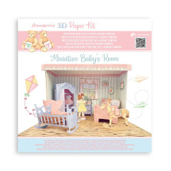 Stamperia 3D Paper Kit Day Dream Baby Room